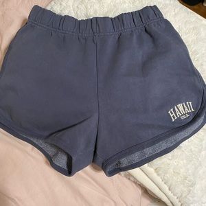 brandy melville hawaii sweat shorts